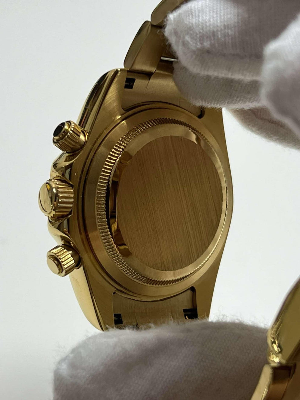 Seiko Mod Daytona Gold Black Dial