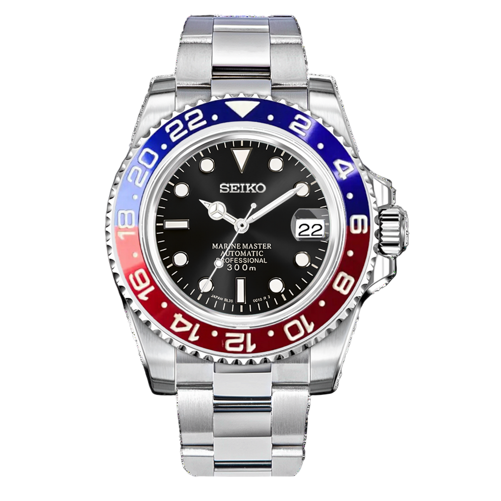 Seiko Mod GMT Pepsi