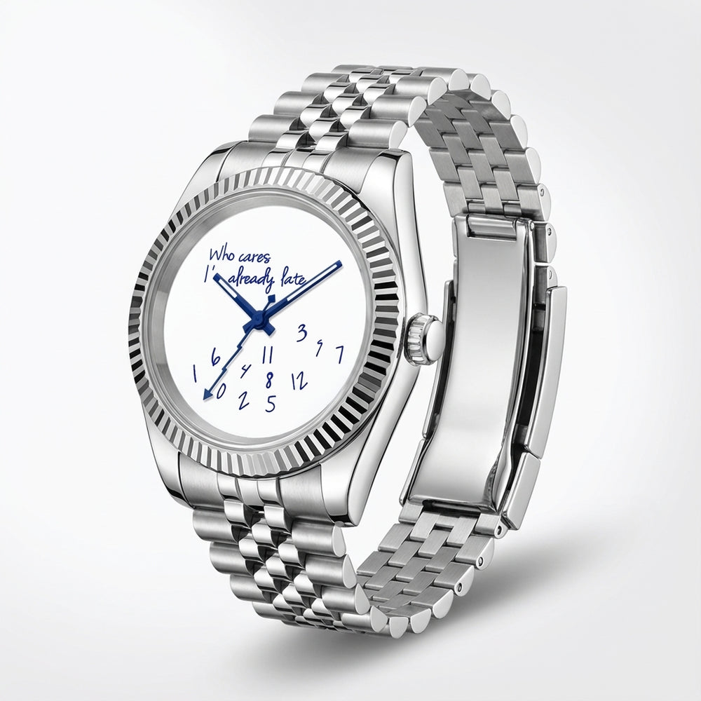 Seiko Mod Datejust Who Cares I'm already late