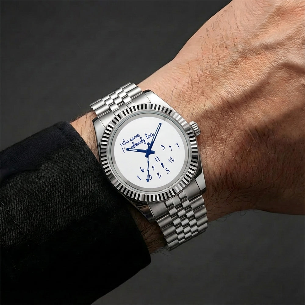 Seiko Mod Datejust Who Cares I'm already late