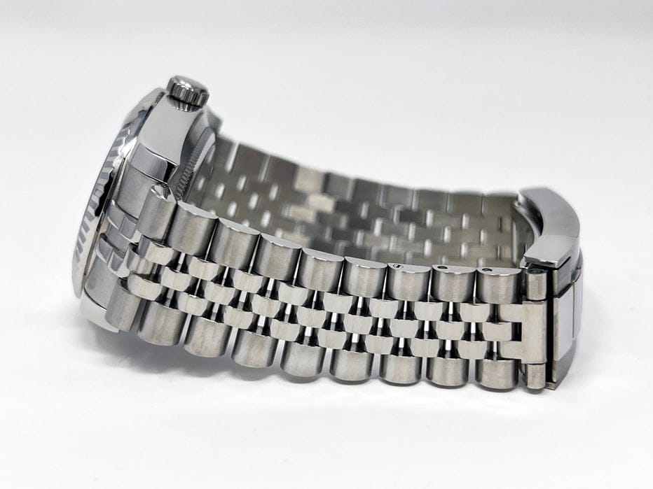 SEIKO MOD Datejust Ice Blue Roman Dial