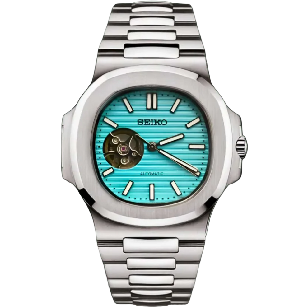 Seiko Mod Nautilus Open Heart Tiffany