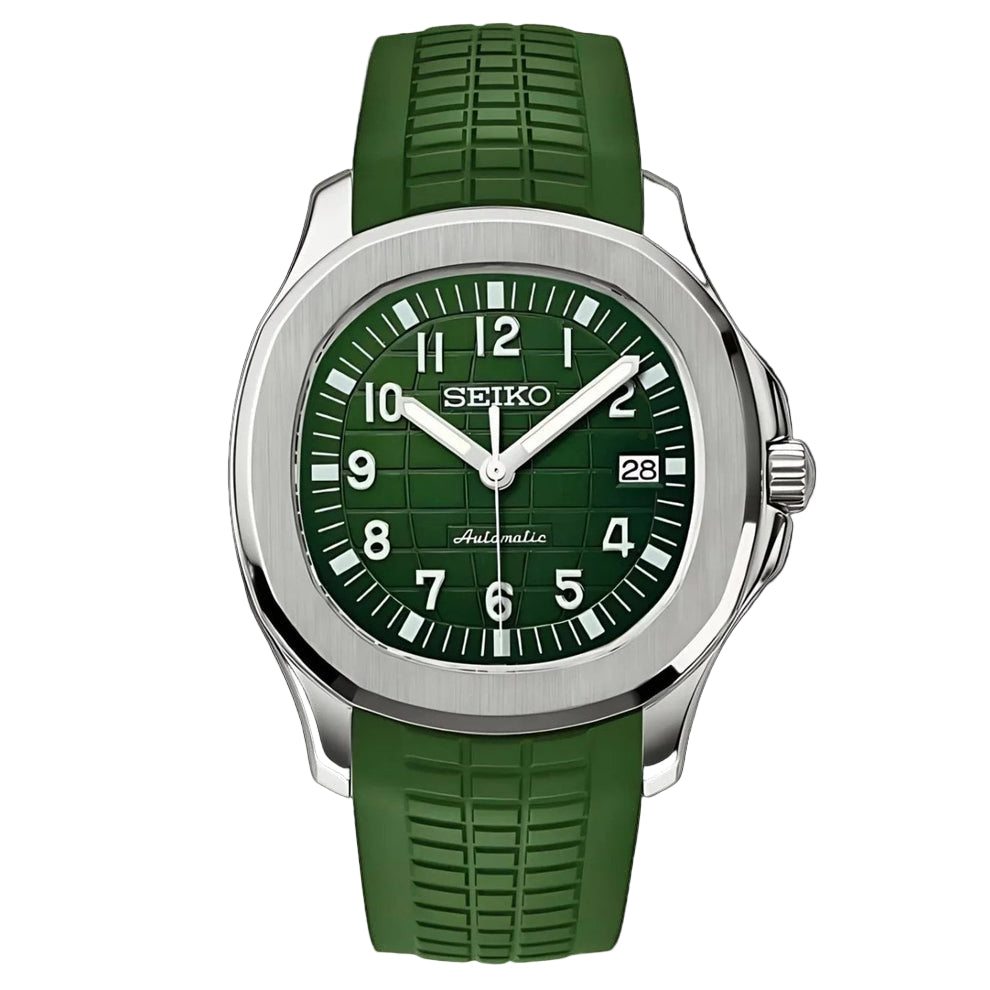 Seiko Mod Aquanaut Green Dial